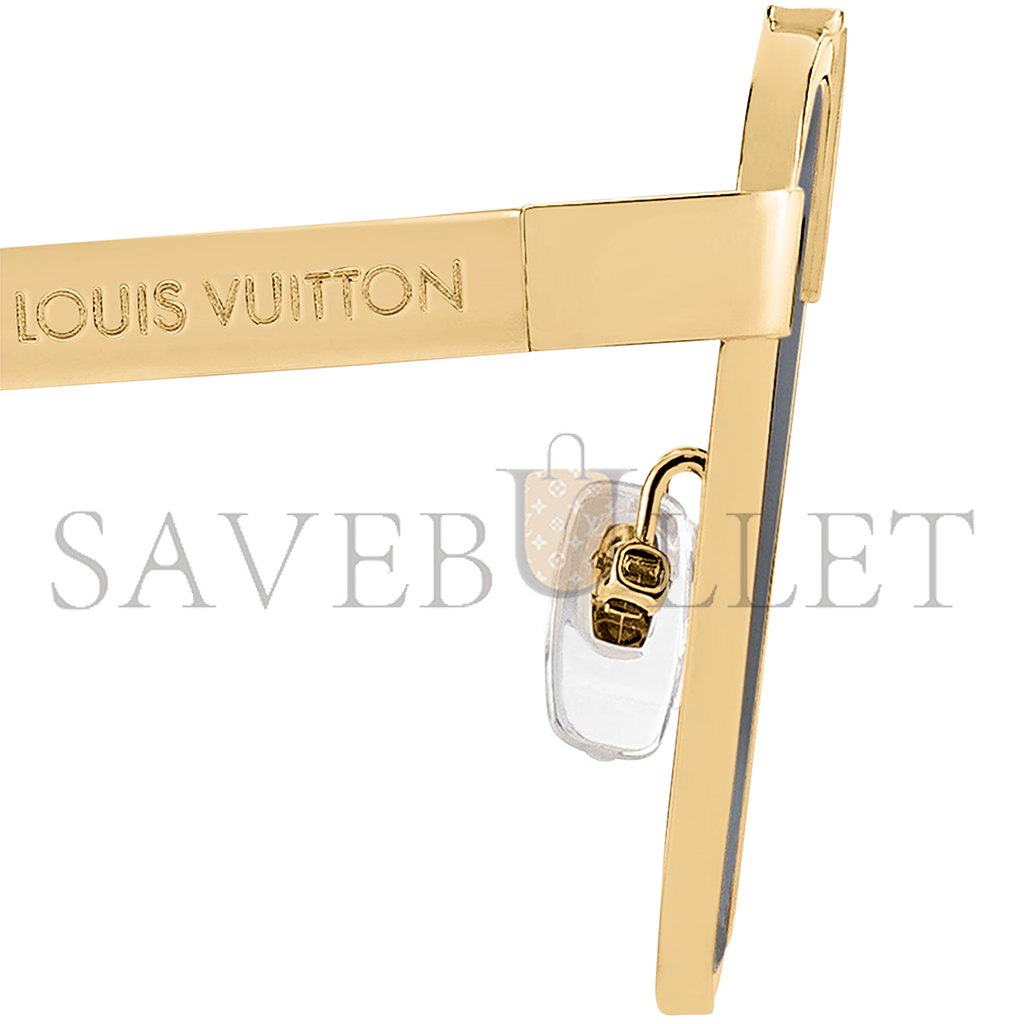 LOUIS VUITTON 1.1 EVIDENCE METAL SQUARE SUNGLASSES Z1584U